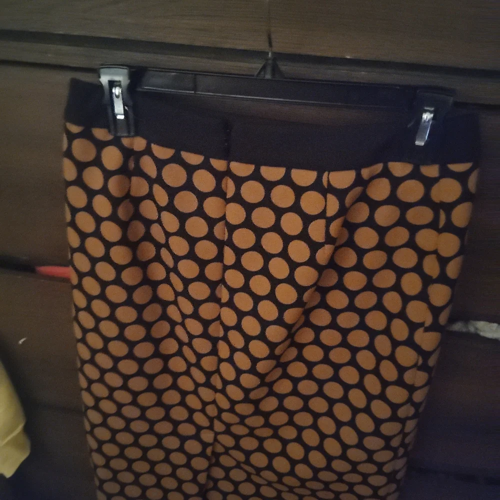 TALBOTS Polka Dot Pencil Skirt - Size 2